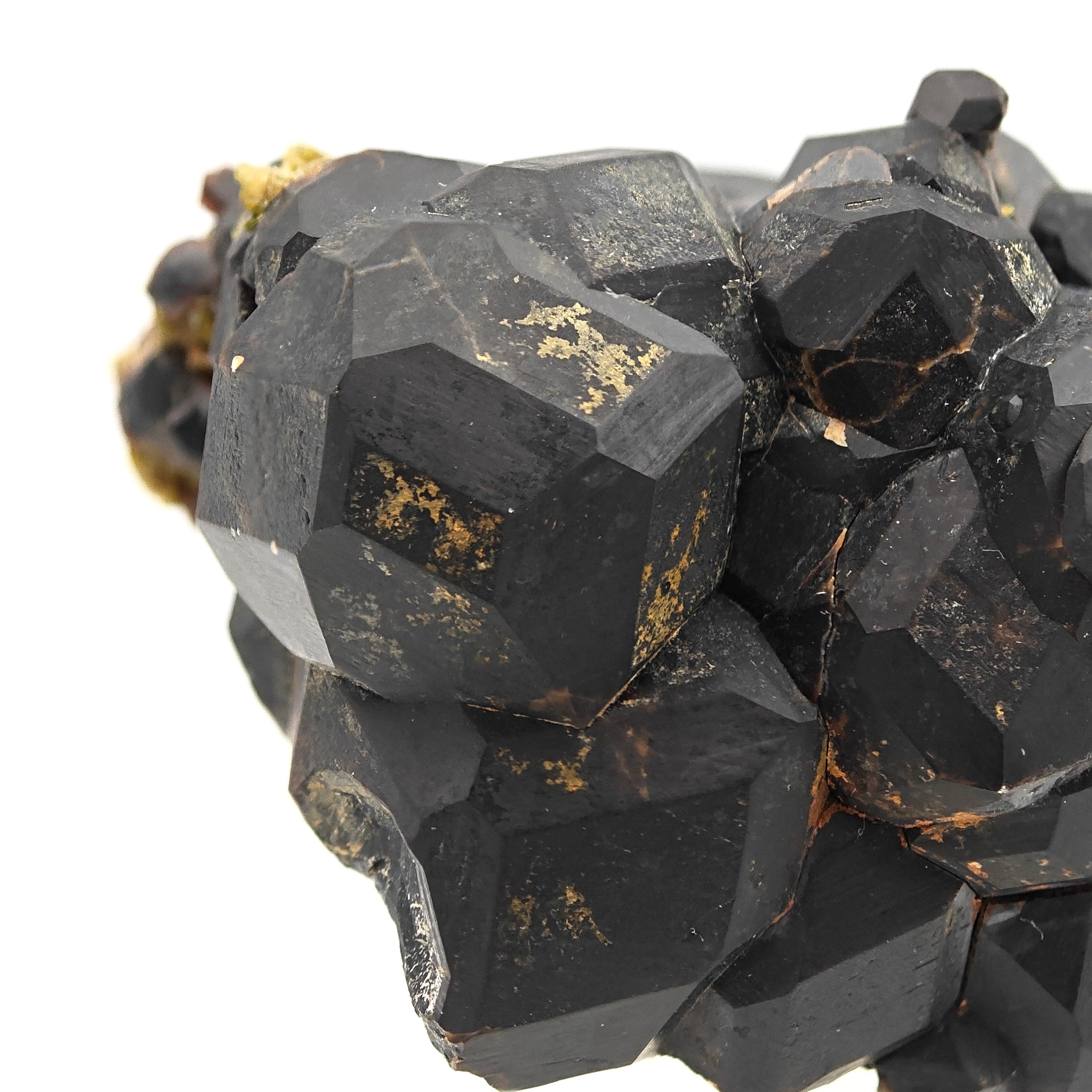 ANDRADITE & EPIDOTE – Contrasting Rare Crystals, Dashkesan, Azerbaijan