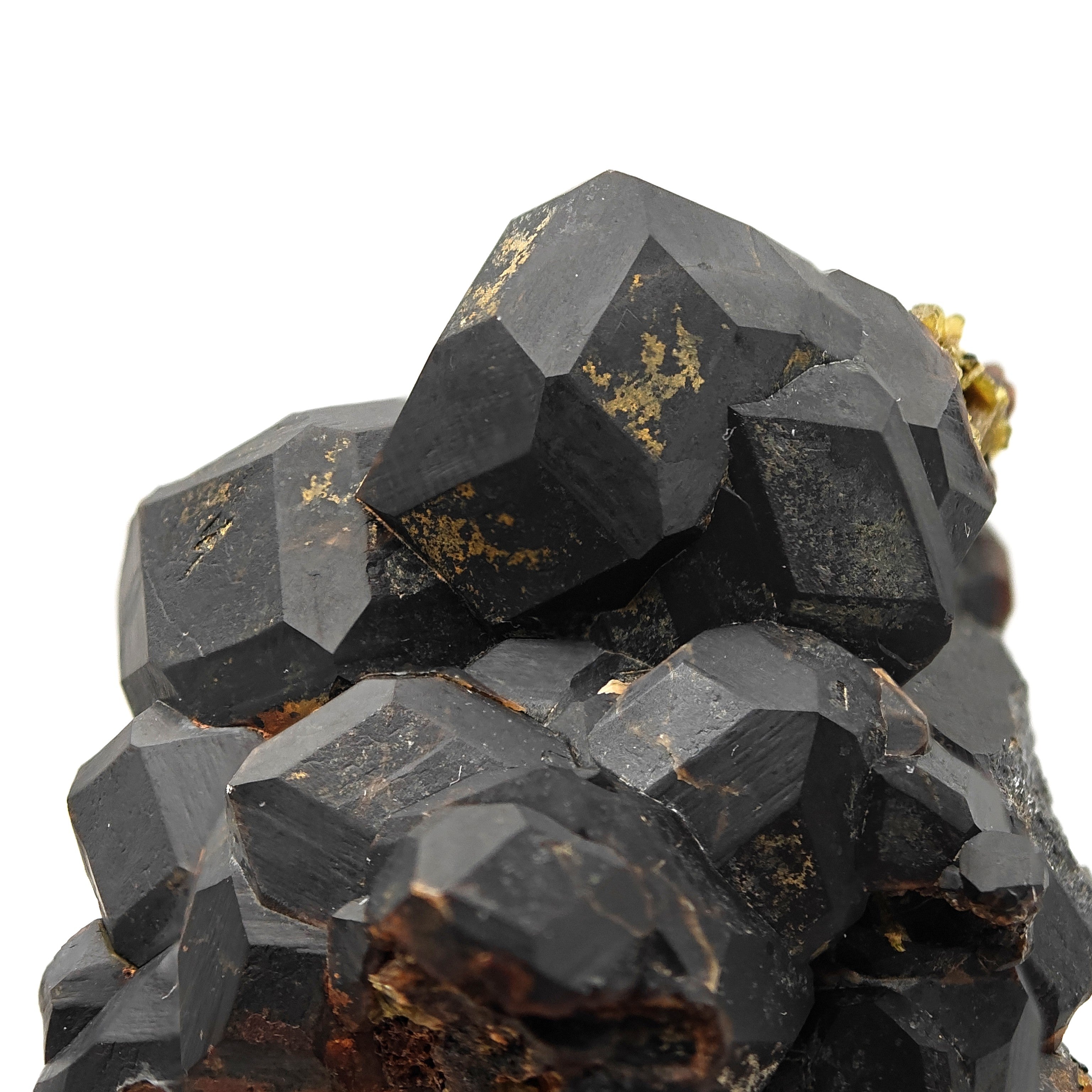 ANDRADITE & EPIDOTE – Contrasting Rare Crystals, Dashkesan, Azerbaijan