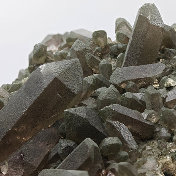 SMOKY QUARTZ with CHLORITE – Alpine Cluster, Courmayeur, Aosta Valley, Italy