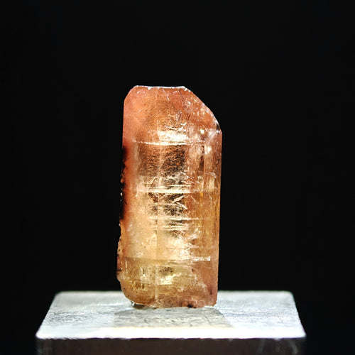 TOPAZ – Amber Gem Crystal, Tepetate, San Luis Potosí, Mexico