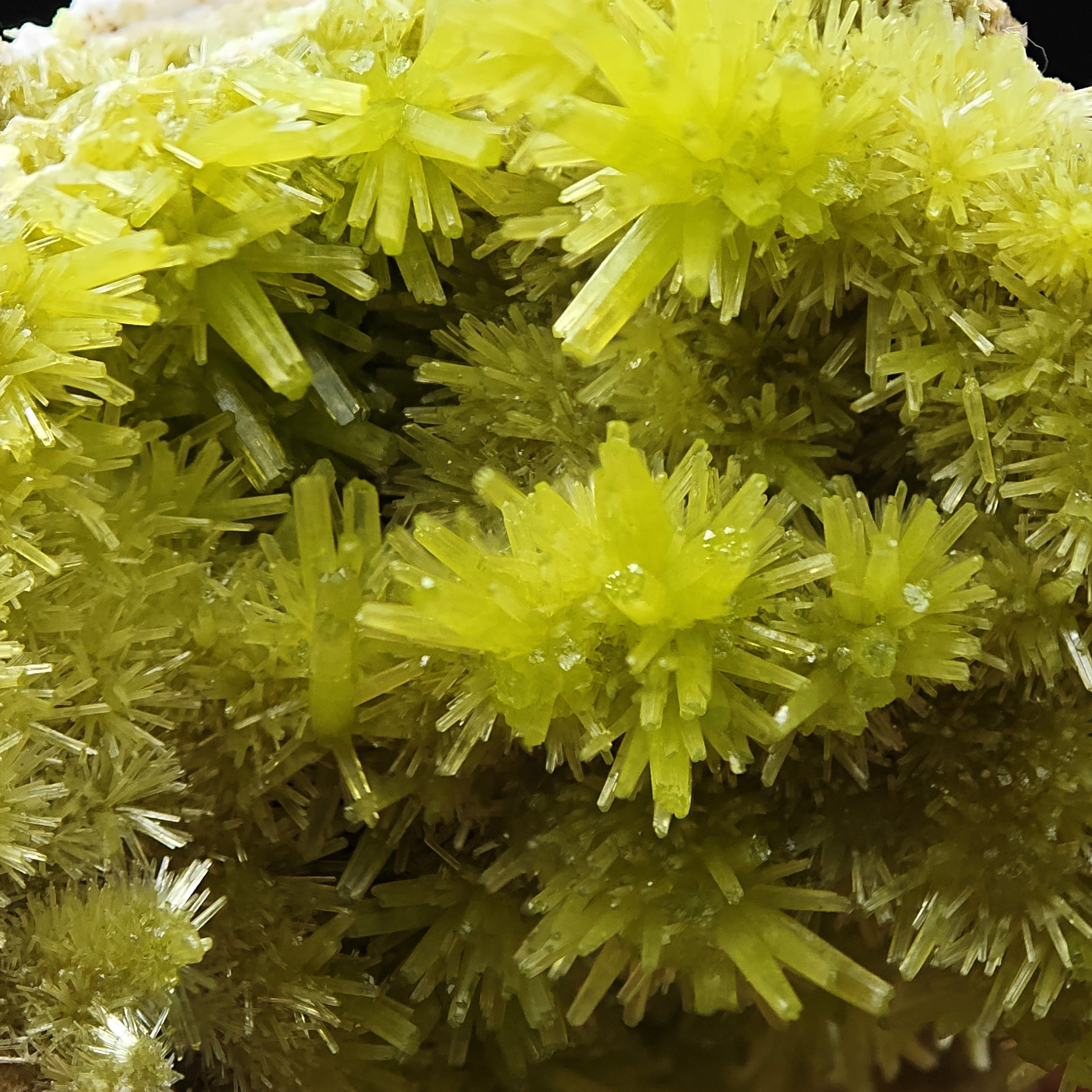 PYROMORPHITE – Vivid Green Crystals on Quartz, Daoping Mine, Guangxi, China