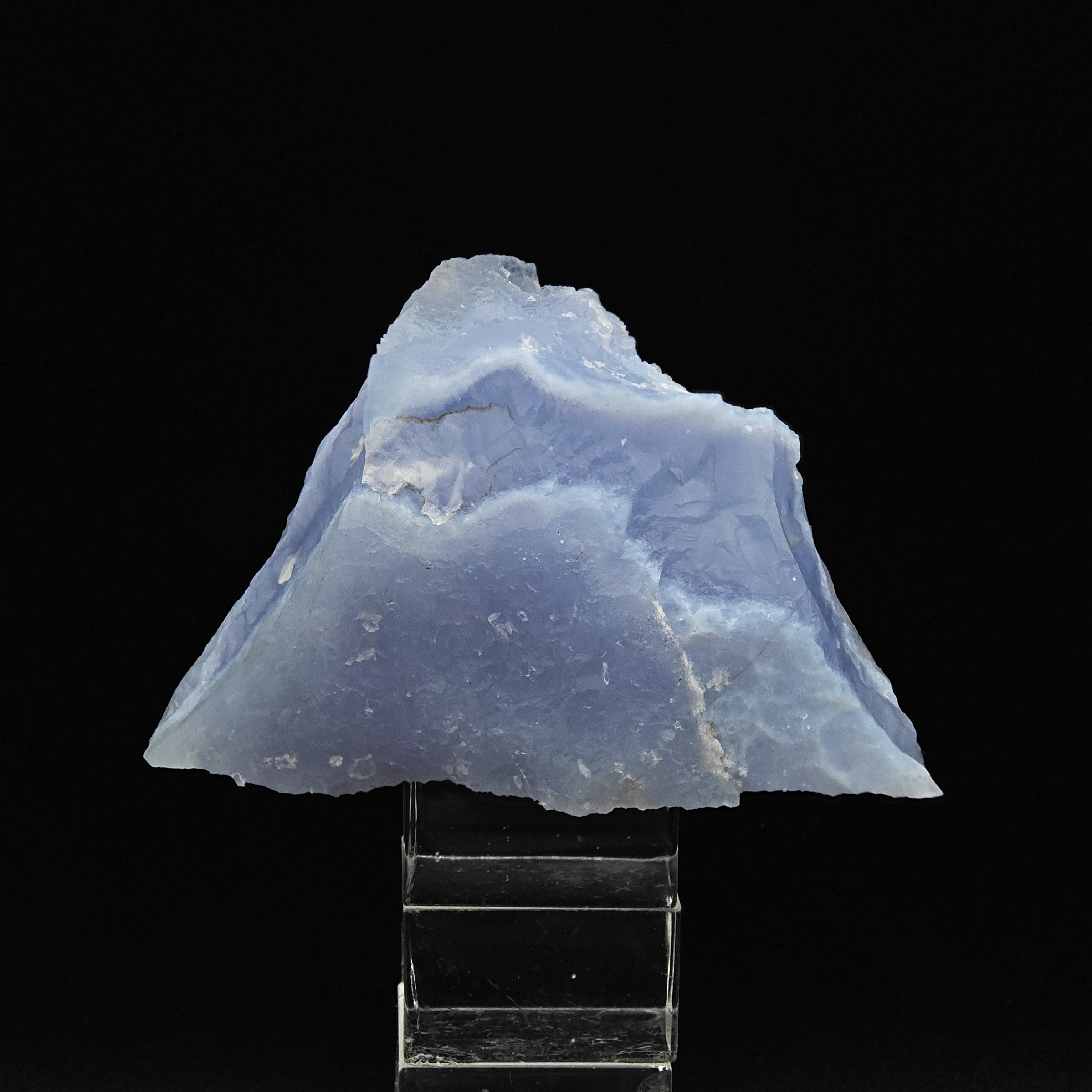 CHALCEDONY – Aesthetic Lavender-Blue Agate Nodule, Ngabu, Malawi