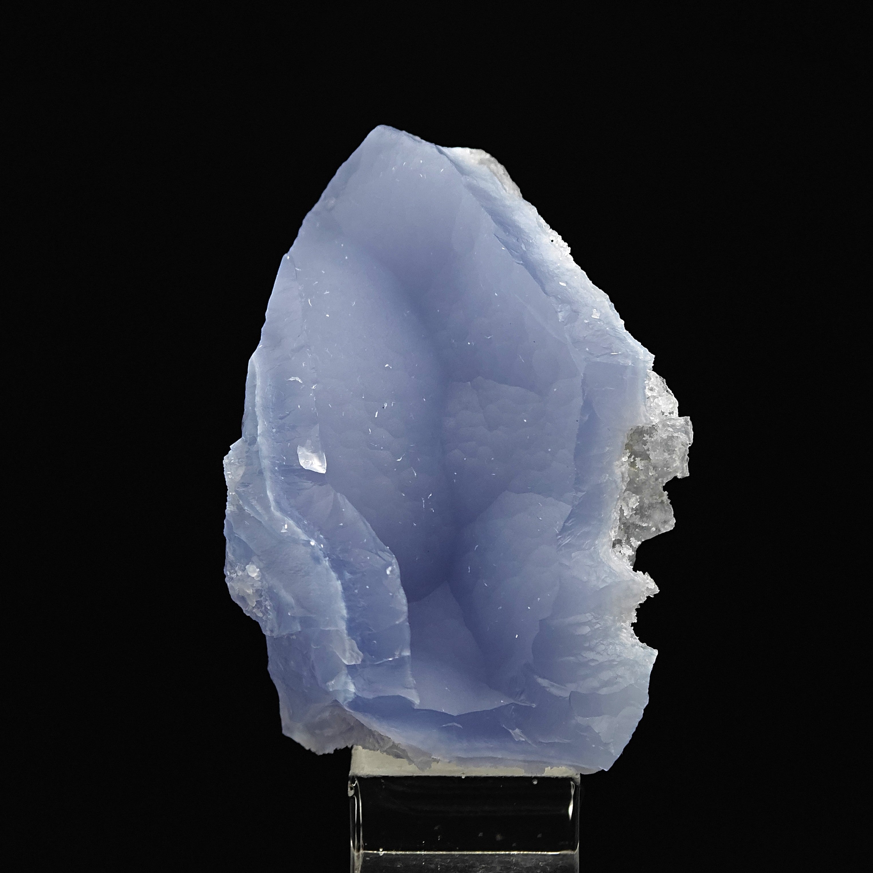 CHALCEDONY – Sky-Blue Agate with Violet Hues, Ngabu, Malawi