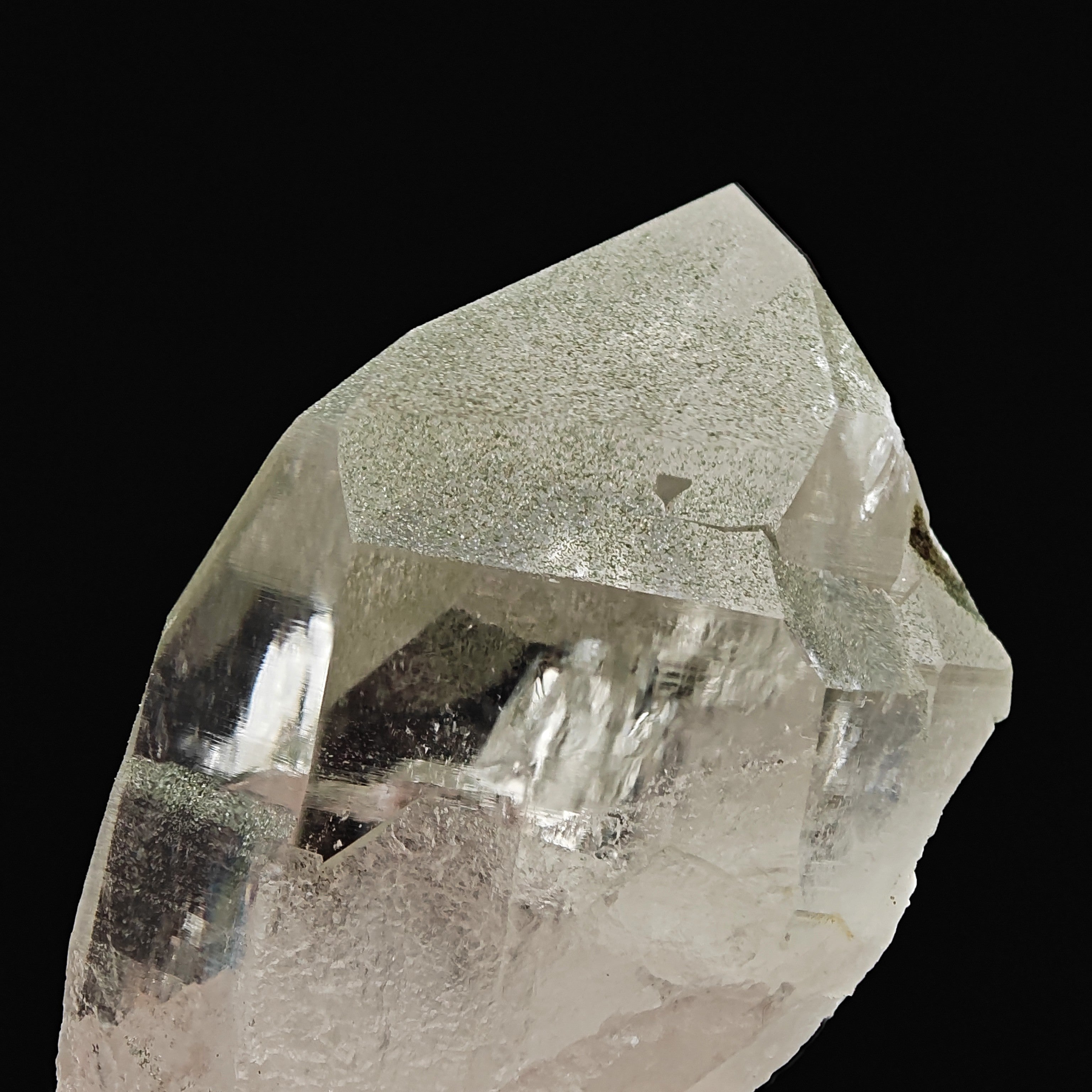SMOKY QUARTZ & CHLORITE – Lustrous Crystals, Oberaar Glacier, Switzerland