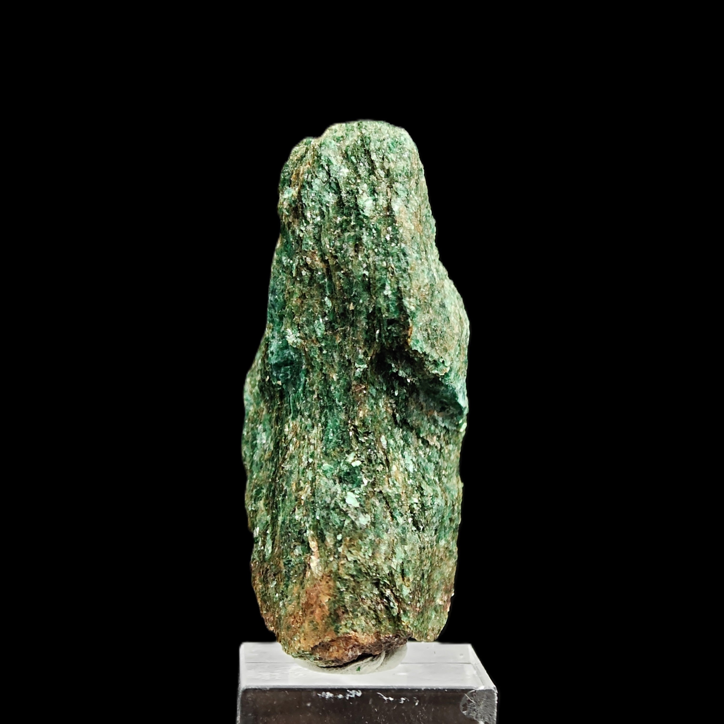 FUCHSITE – Lustrous Green Mica Blades on Matrix, Jacobina, Bahia, Brazil