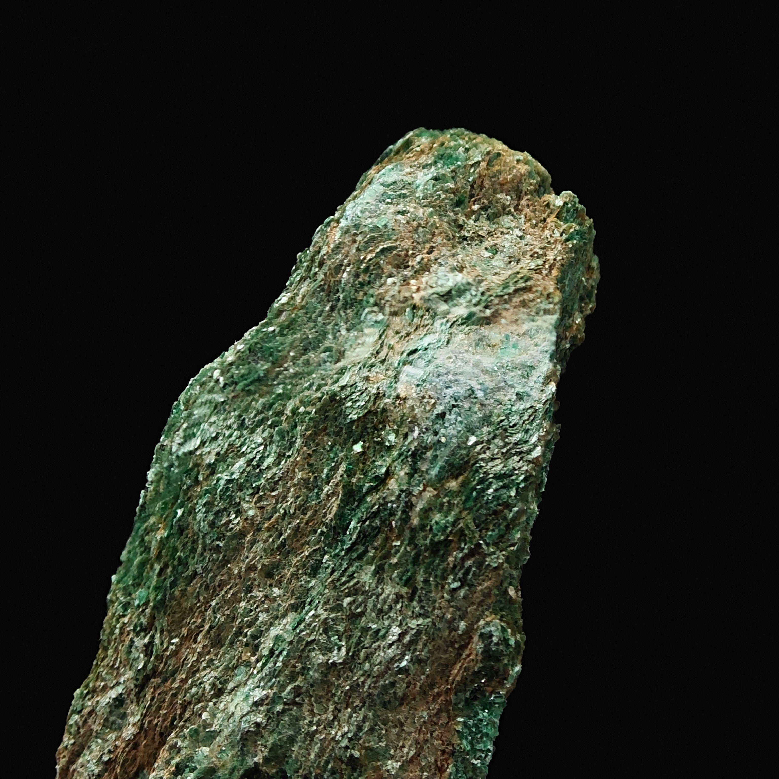 FUCHSITE – Lustrous Green Mica Blades on Matrix, Jacobina, Bahia, Brazil