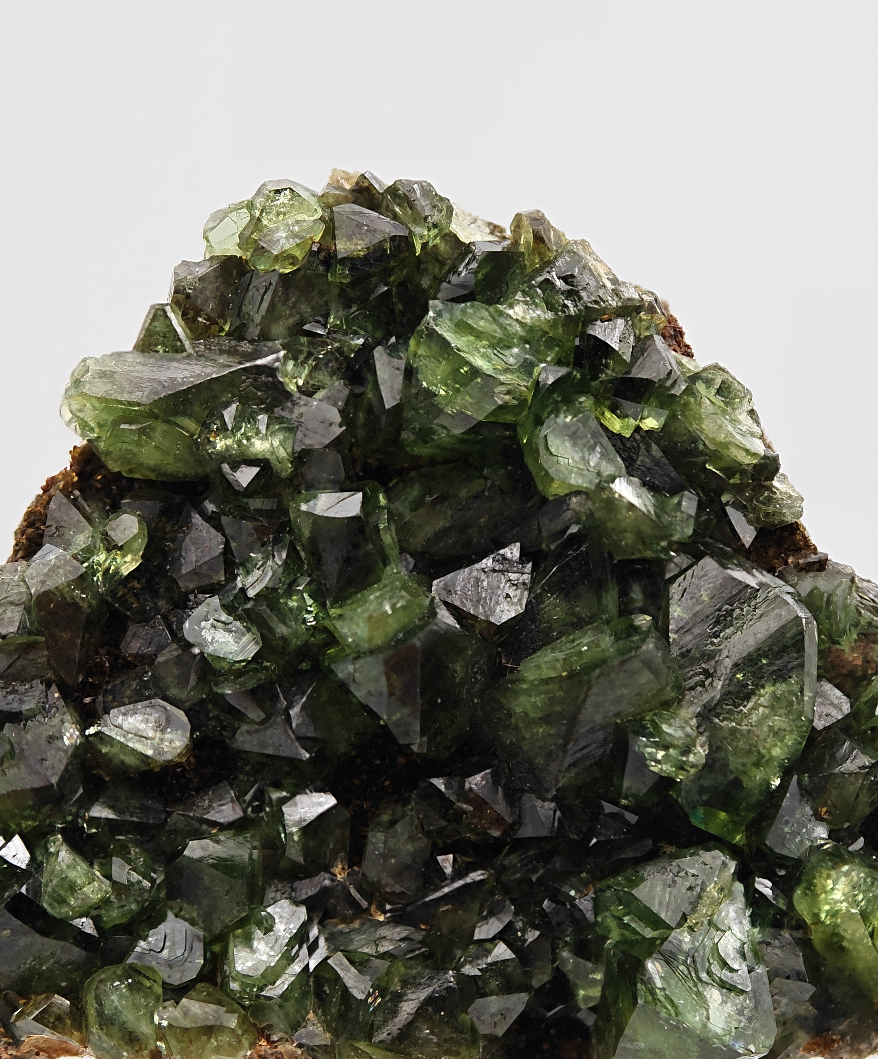 LUDLAMITE – Extremely Rare Vivid Green Gem-Quality Crystals on Matrix, Amazonas, Brazil