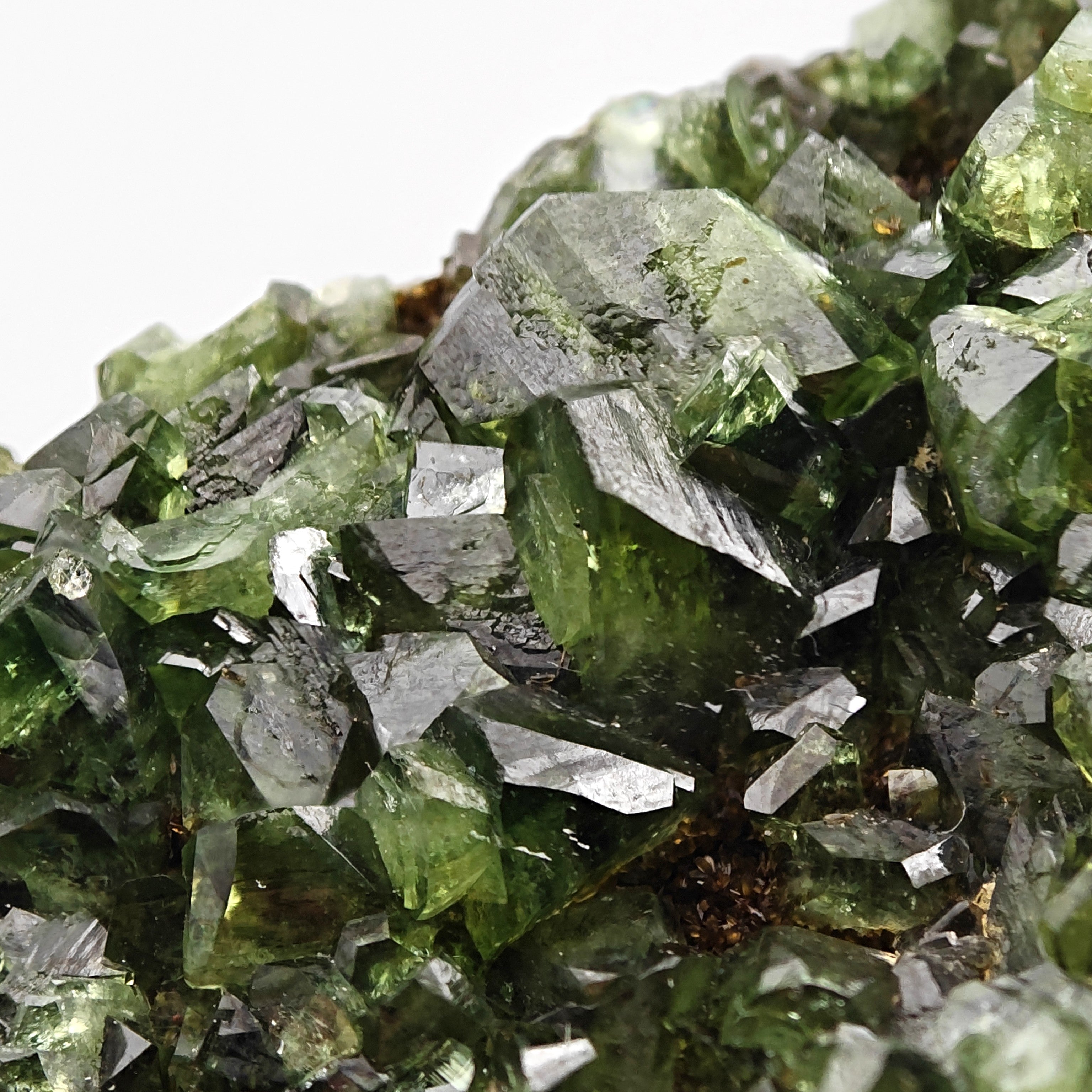 LUDLAMITE – Extremely Rare Vivid Green Gem-Quality Crystals on Matrix, Amazonas, Brazil
