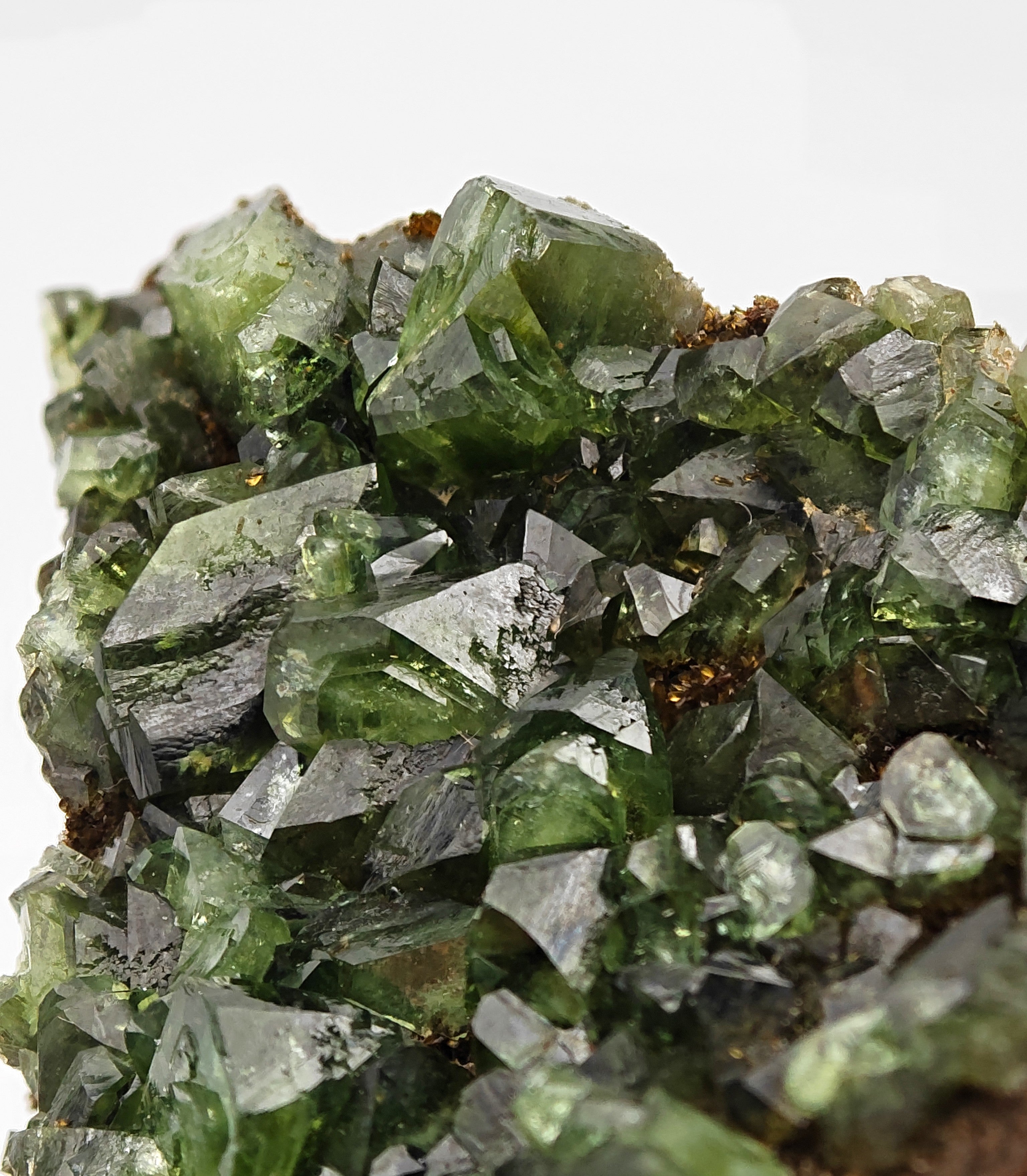 LUDLAMITE – Extremely Rare Vivid Green Gem-Quality Crystals on Matrix, Amazonas, Brazil