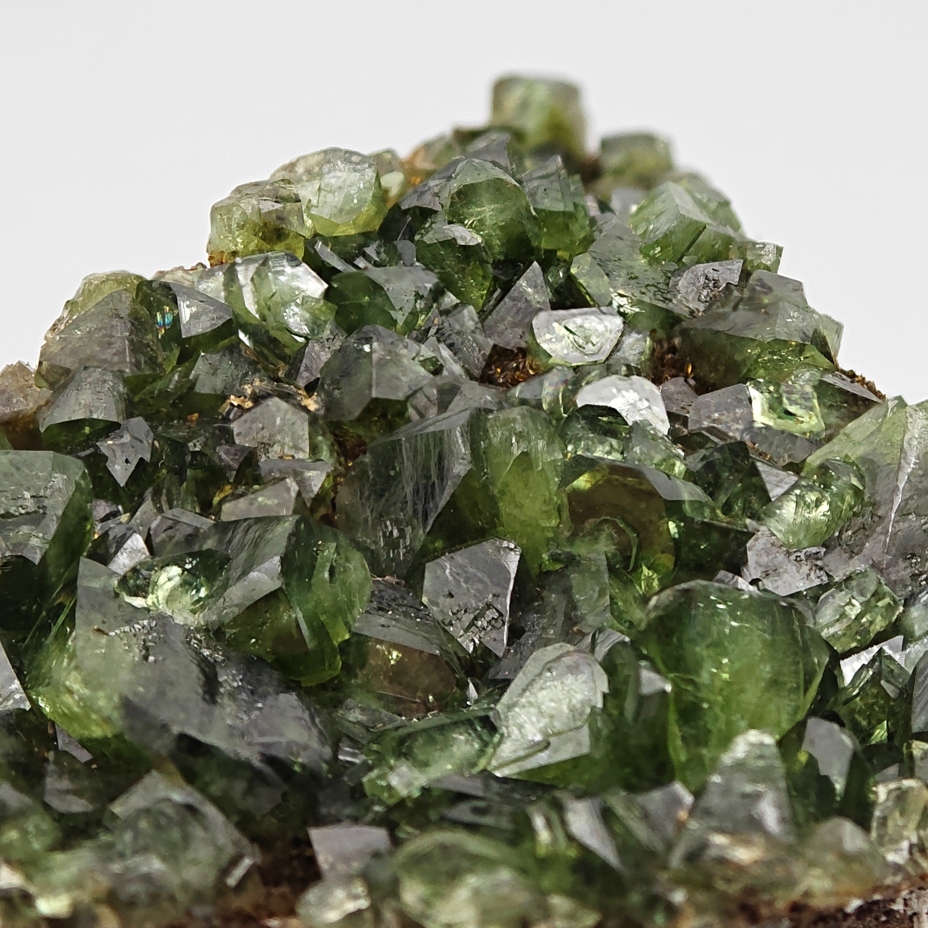 LUDLAMITE – Extremely Rare Vivid Green Gem-Quality Crystals on Matrix, Amazonas, Brazil