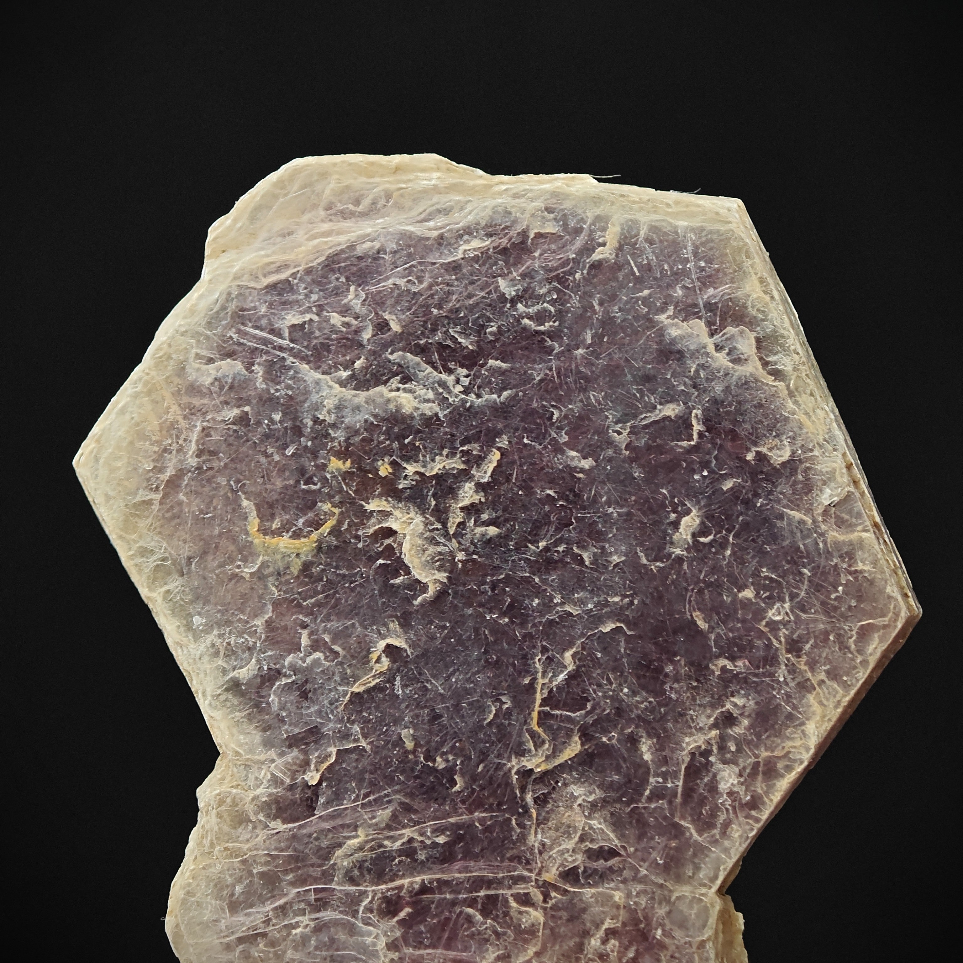 LEPIDOLITE – Lustrous Violet Mica Crystal Plate, Minas Gerais, Brazil