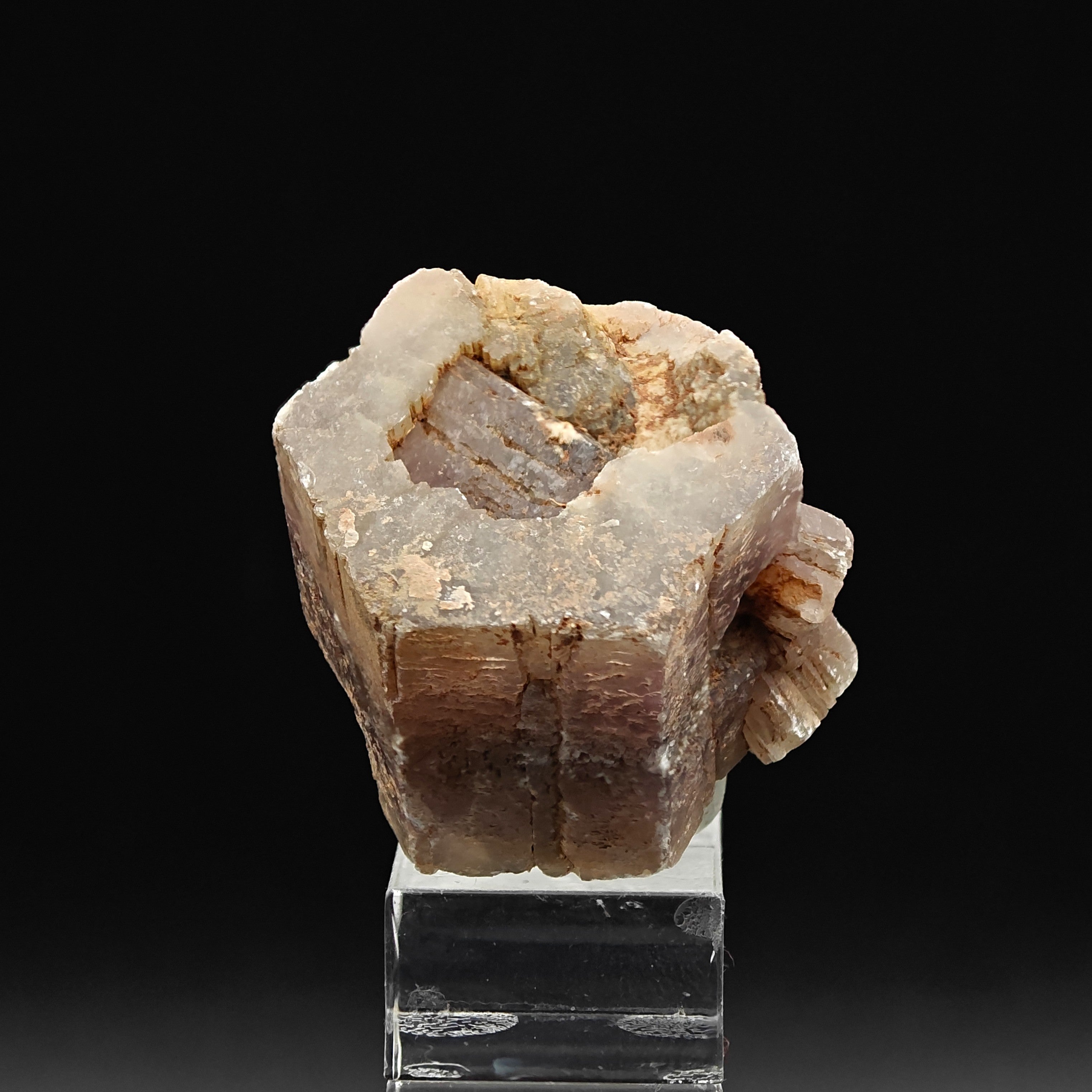 ARAGONITE – Cyclic Twin Crystal Cluster, Minglanilla, Cuenca, Spain
