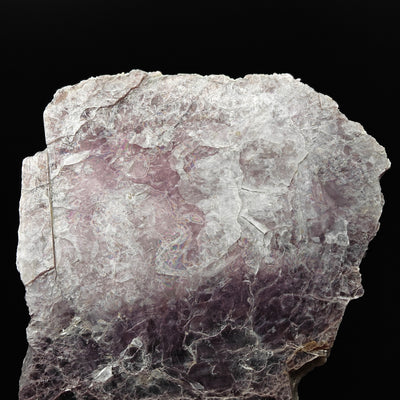 Lepidolite plate with color zoning from pale lilac to deep violet, Minas Gerais, Brazil