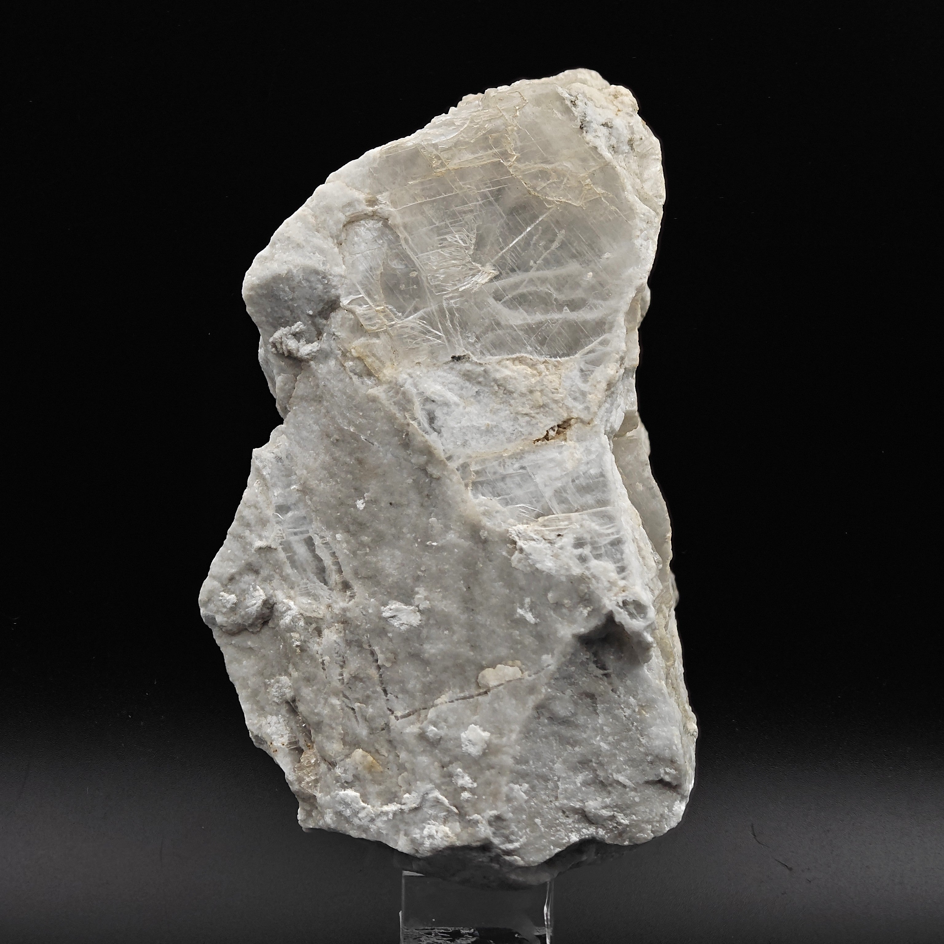 GYPSUM – Transparent Selenite Crystal, Roccastrada, Tuscany, Italy