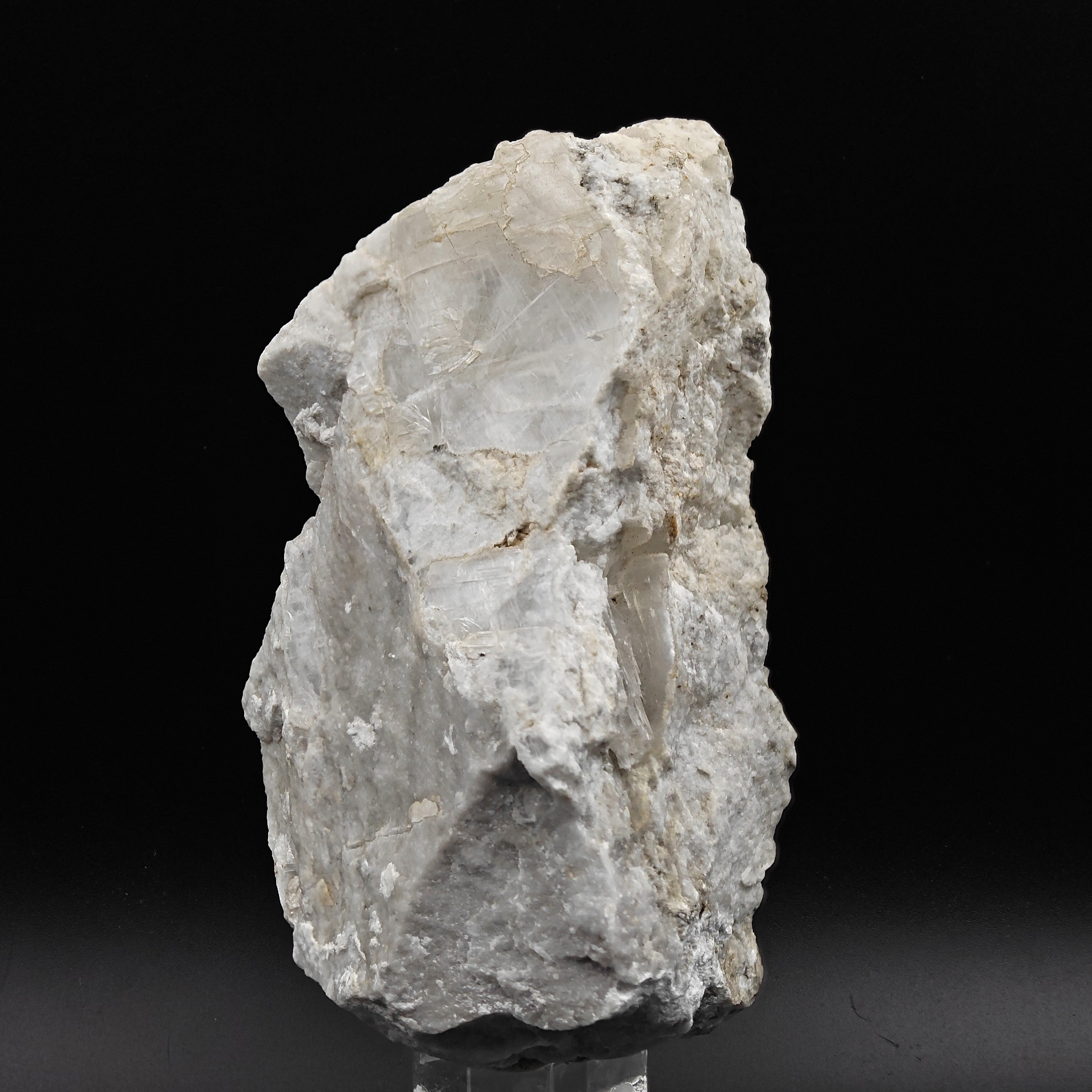 GYPSUM – Transparent Selenite Crystal, Roccastrada, Tuscany, Italy