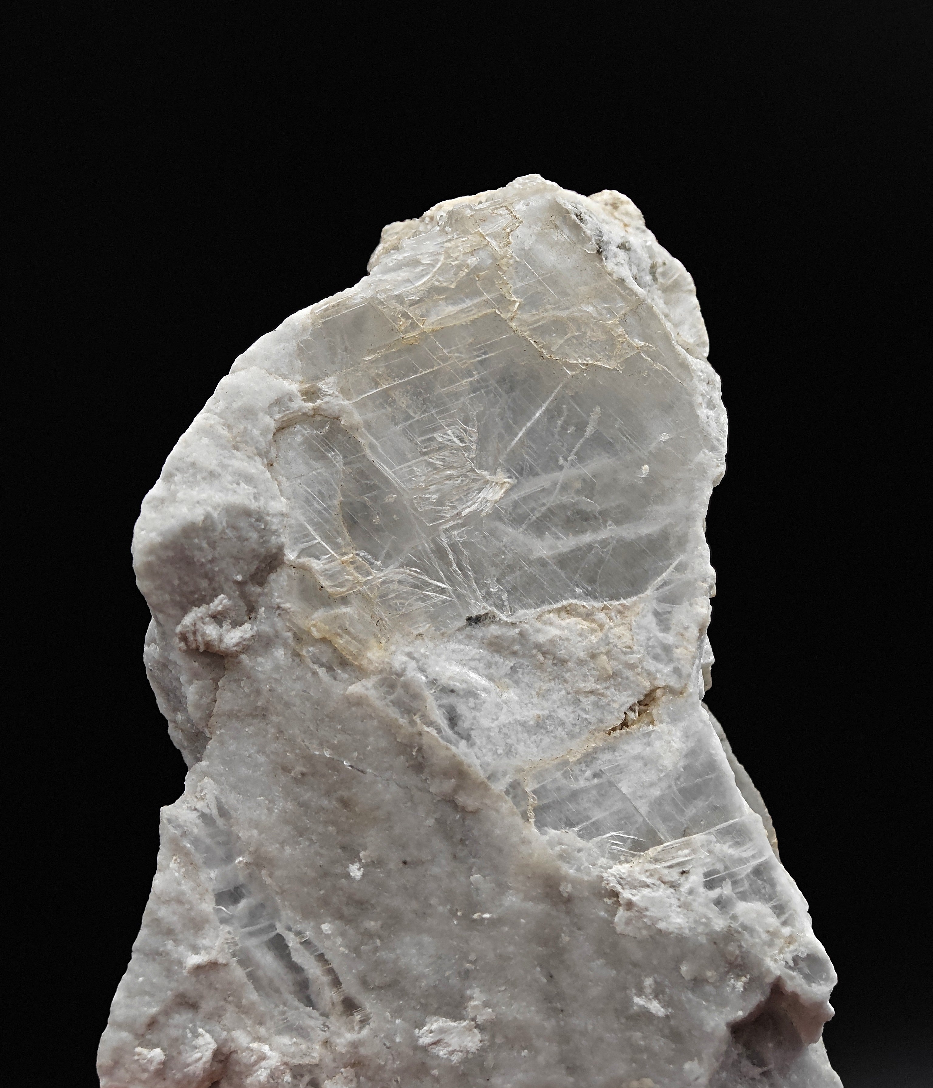GYPSUM – Transparent Selenite Crystal, Roccastrada, Tuscany, Italy