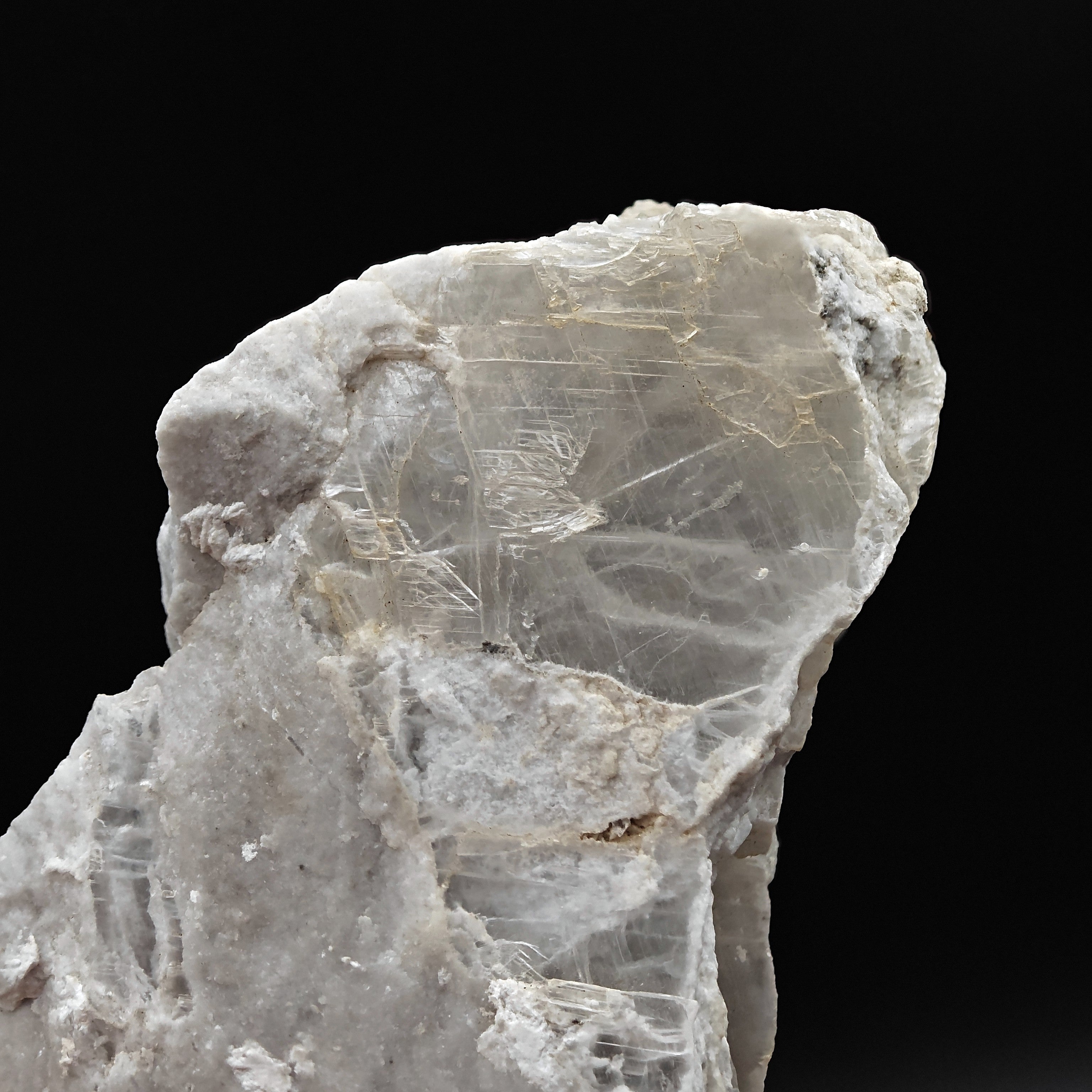 GYPSUM – Transparent Selenite Crystal, Roccastrada, Tuscany, Italy