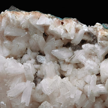 HEULANDITE – Lustrous Pink Crystals on Dark Matrix, Pune, Maharashtra, India