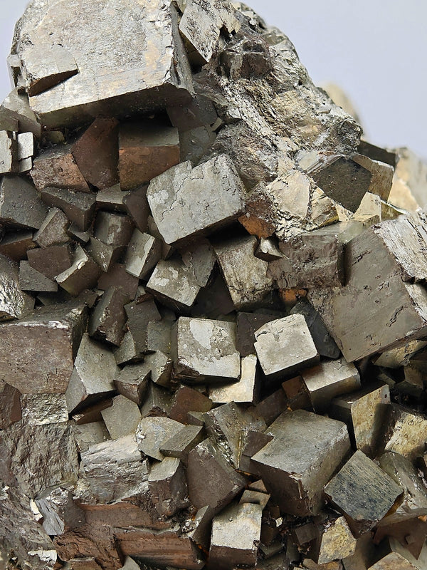 PYRITE – Bifacial Cubic Crystal Cluster, Campiglia Marittima, Tuscany, Italy