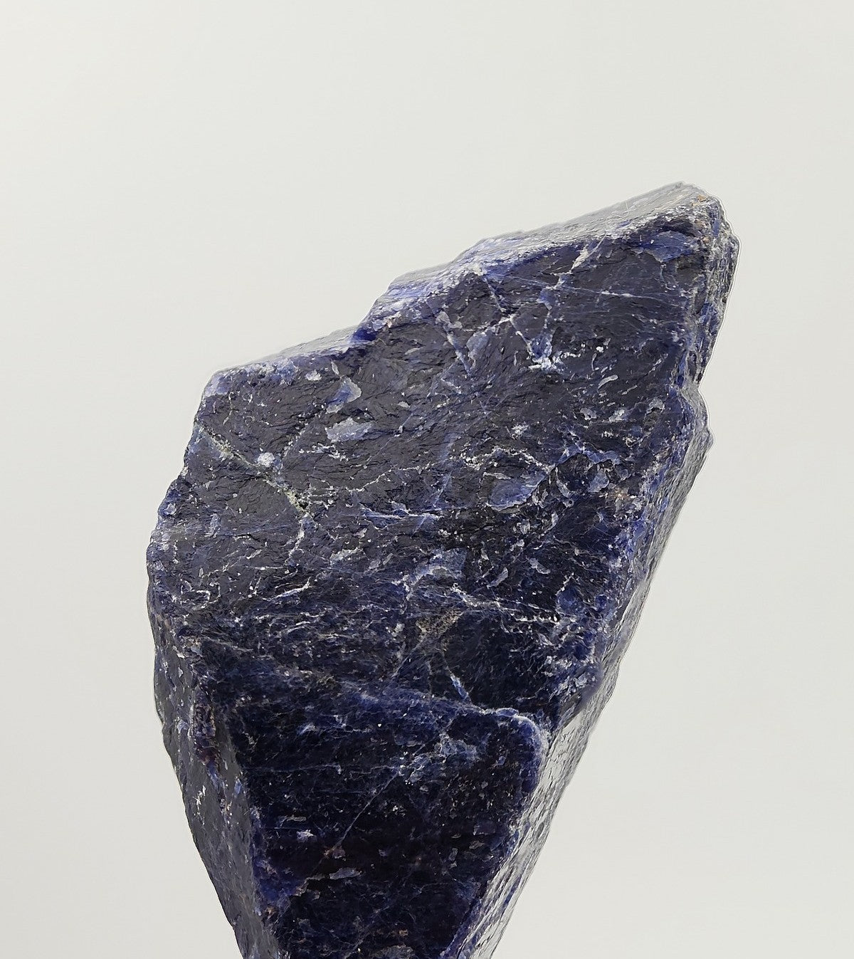SODALITE – Deep Blue Specimen with Calcite Veins, Kunene, Namibia