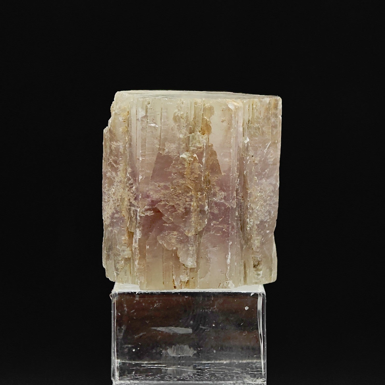 ARAGONITE – Violet Prismatic Crystal, Retamal Ravine, Cuenca, Spain