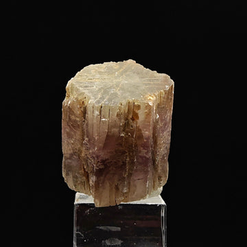 ARAGONITE – Violet Prismatic Crystal, Retamal Ravine, Cuenca, Spain