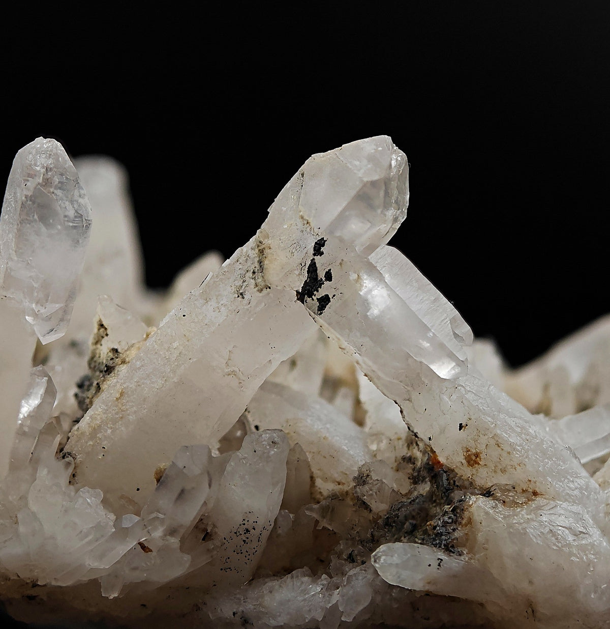QUARTZ – Dense Cluster with Scepter Crystals, Piedmont, Italy
