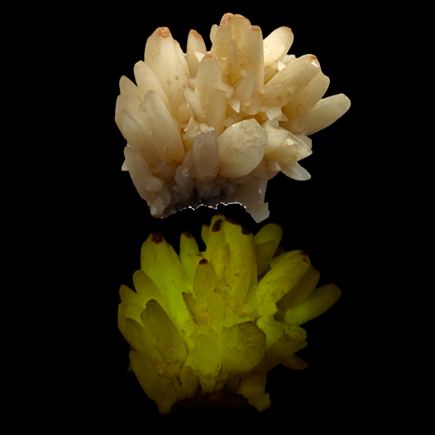 CALCITE – Elegant Crystal Cluster, San Giovanni Mine, Sardinia, Italy