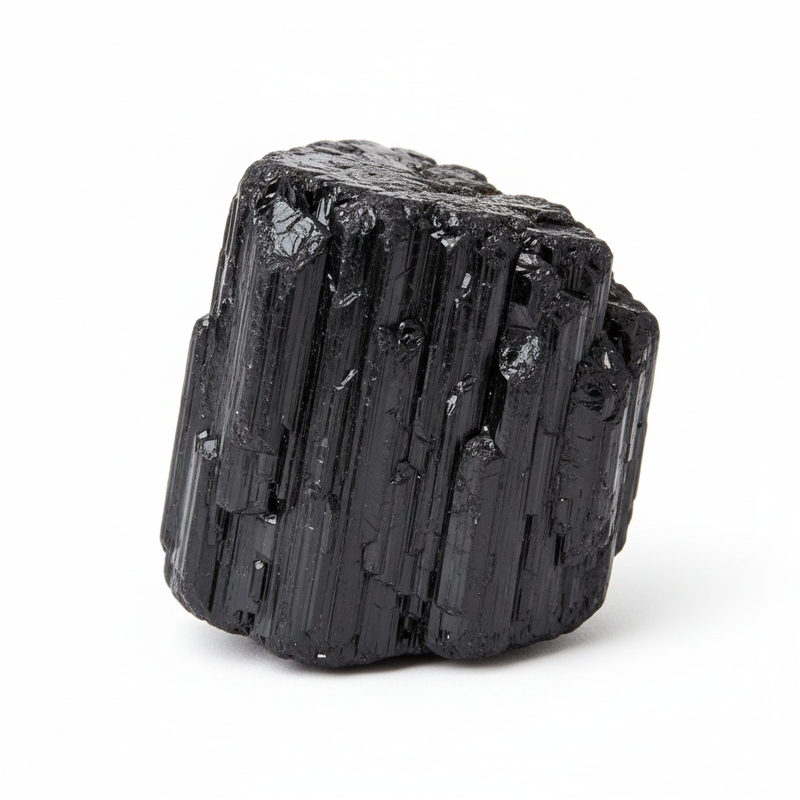 Black Tourmaline Raw Crystal from Pakistan