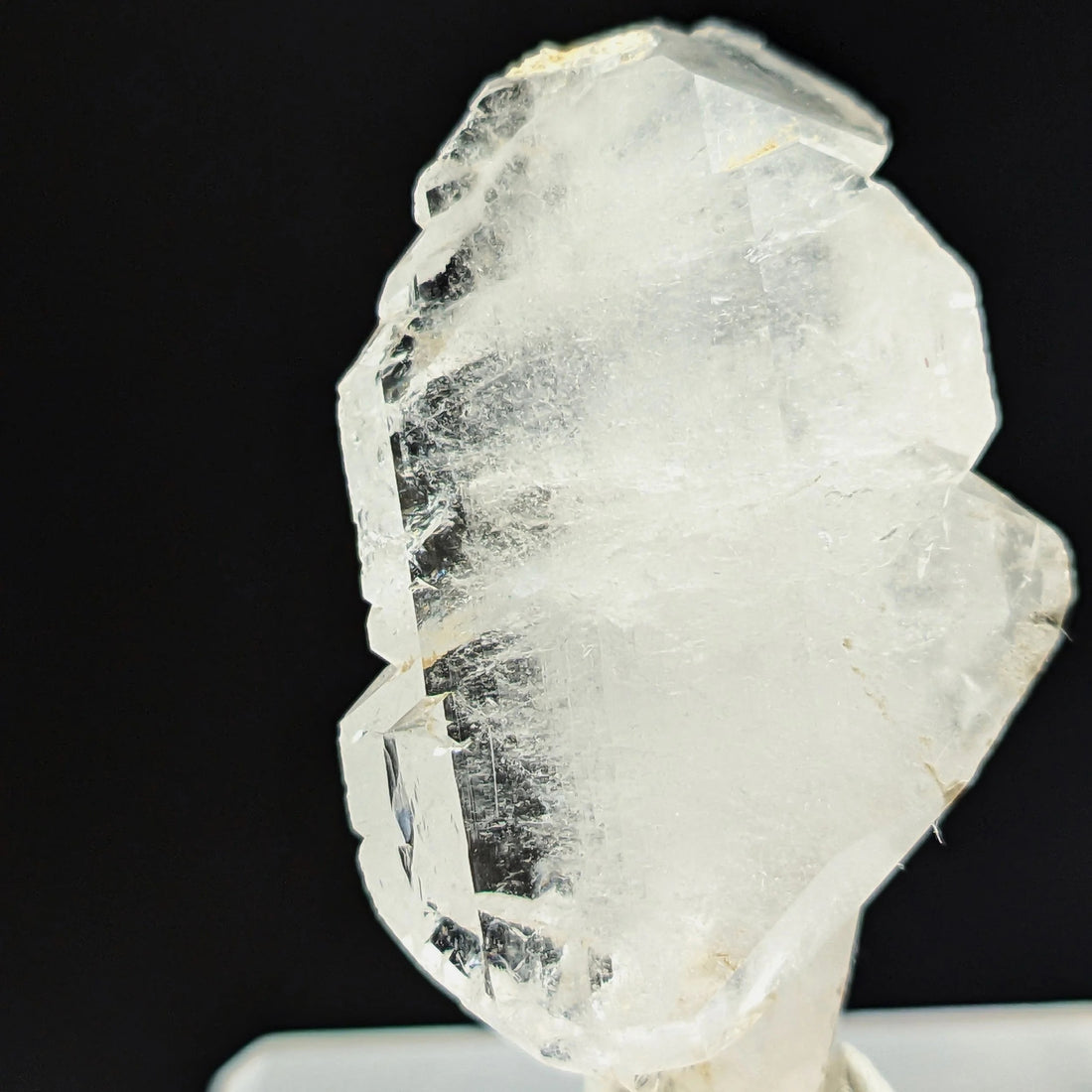 FADEN QUARTZ – Alpine Transparent Scepter Crystal from Switzerland