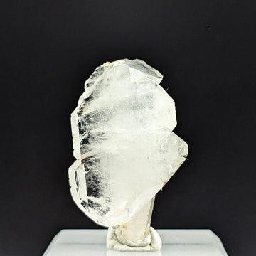 FADEN QUARTZ – Alpine Transparent Scepter Crystal from Switzerland