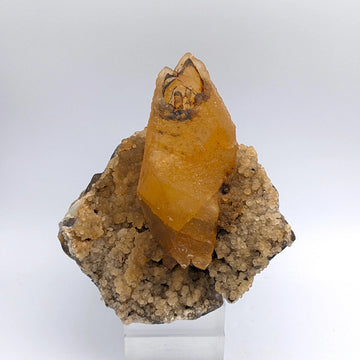 CALCITE “MATRYOSHKA” – Large 12cm Orange Calcite Crystal from Missouri, USA
