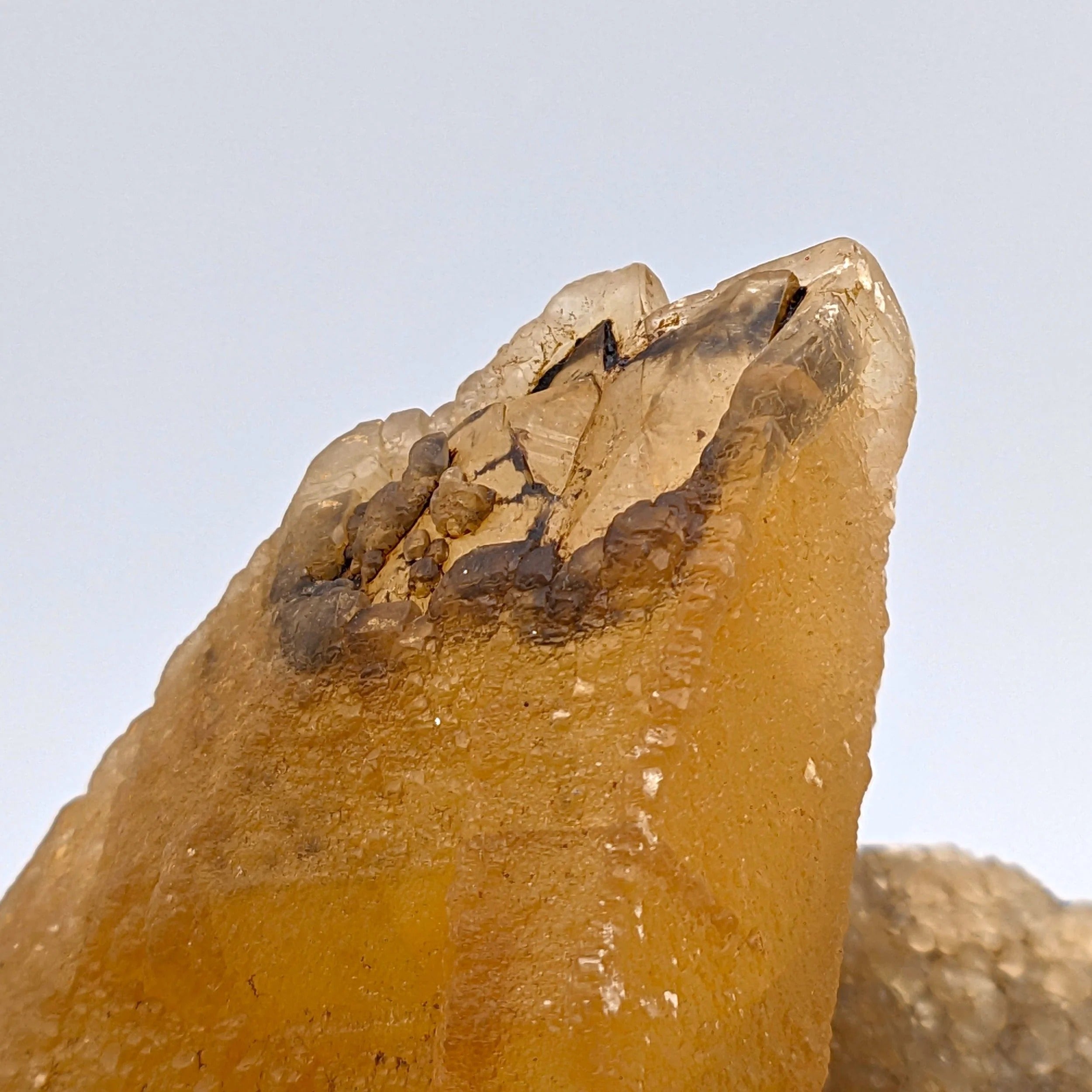 CALCITE “MATRYOSHKA” – Large 12cm Orange Calcite Crystal from Missouri, USA