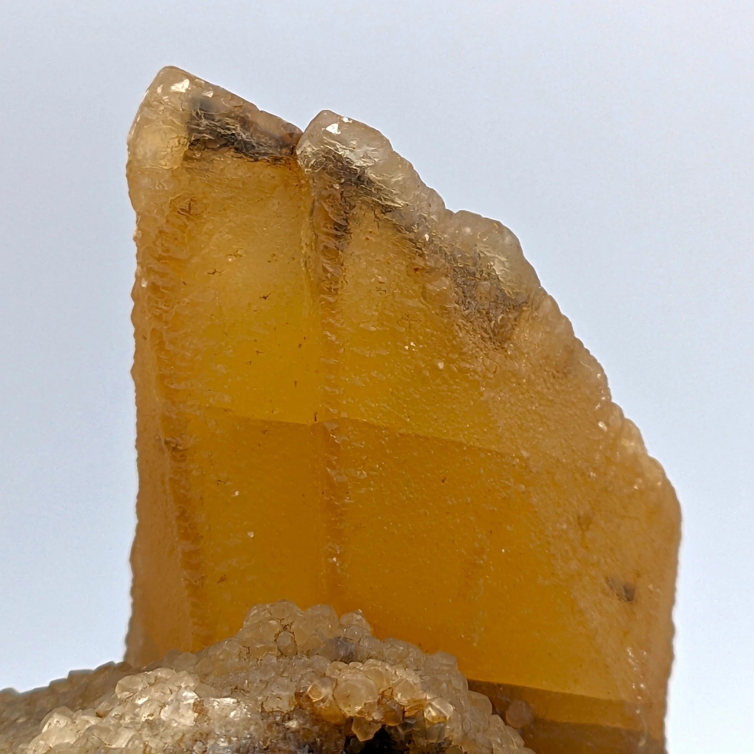 CALCITE “MATRYOSHKA” – Large 12cm Orange Calcite Crystal from Missouri, USA