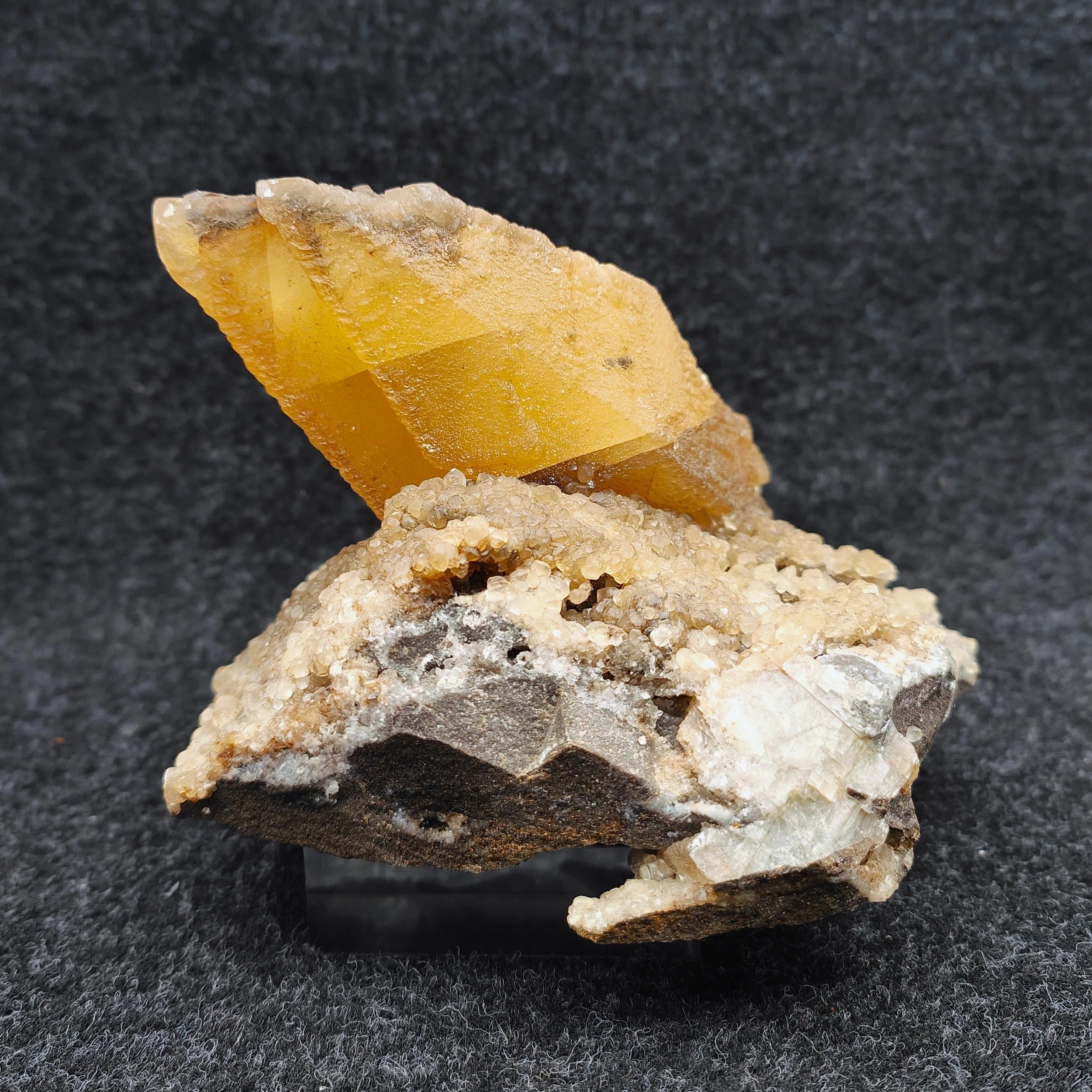 CALCITE “MATRYOSHKA” – Large 12cm Orange Calcite Crystal from Missouri, USA