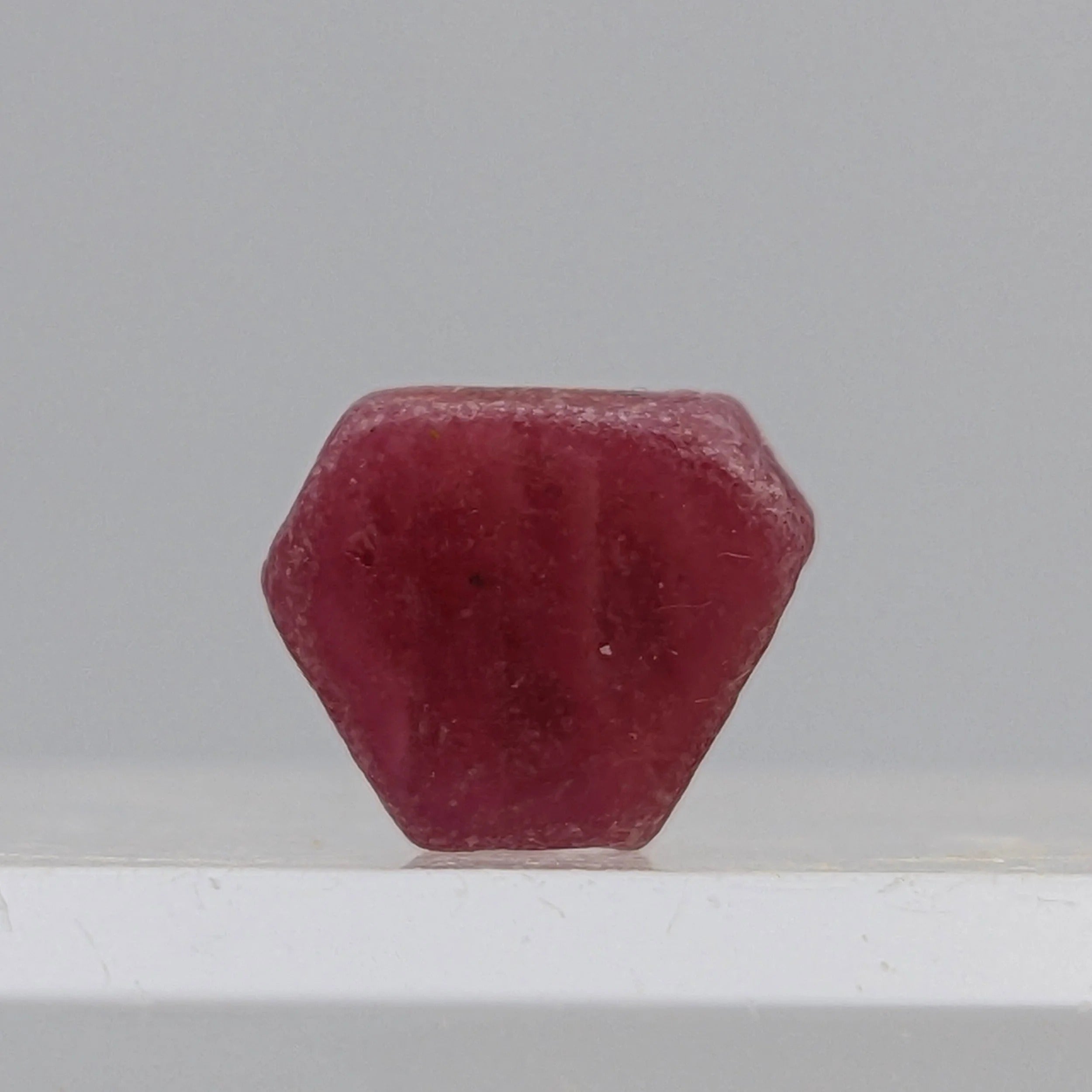 RUBY CRYSTALS – Red Corundum from Madagascar – UV Reactive Hexagonal Crystals