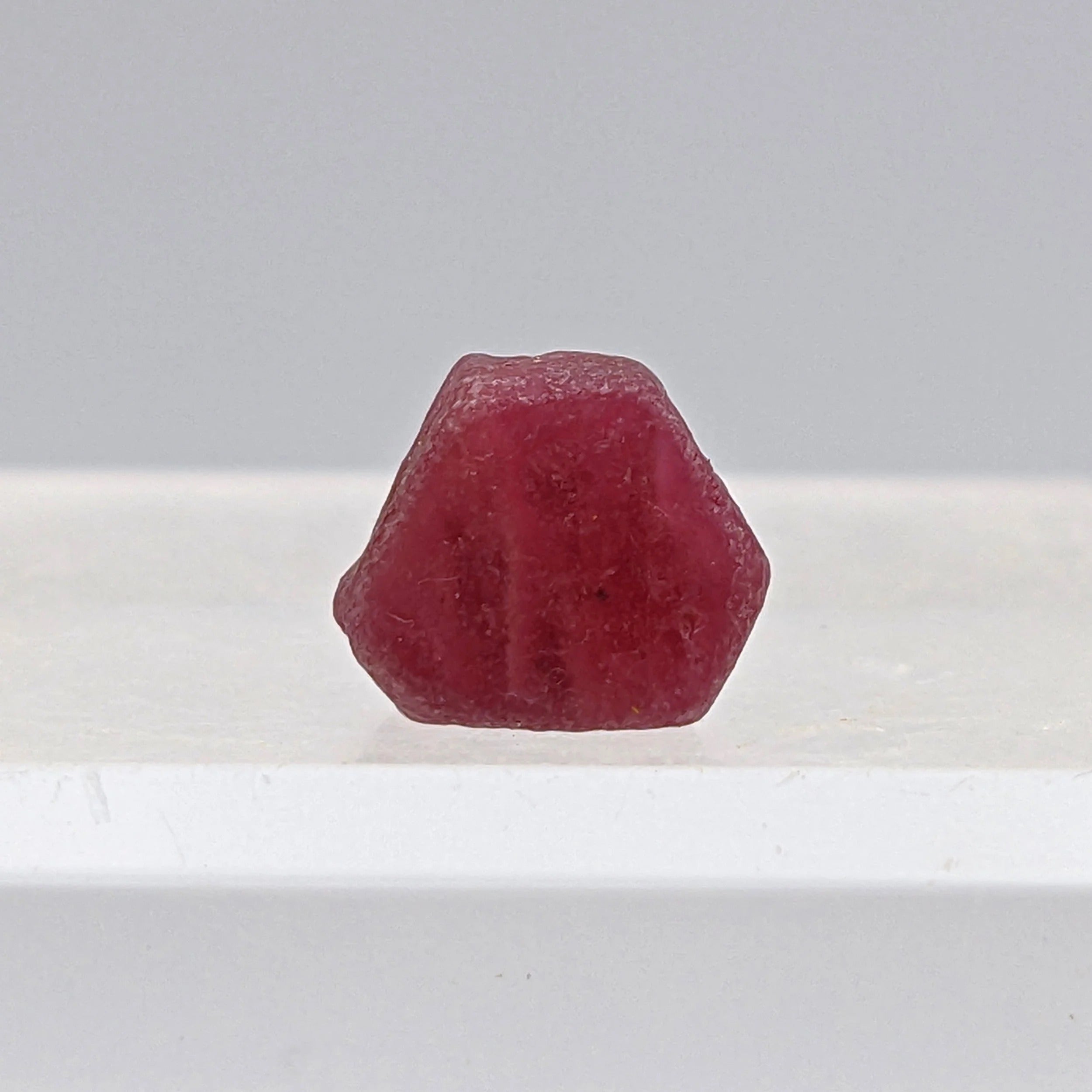 RUBY CRYSTALS – Red Corundum from Madagascar – UV Reactive Hexagonal Crystals
