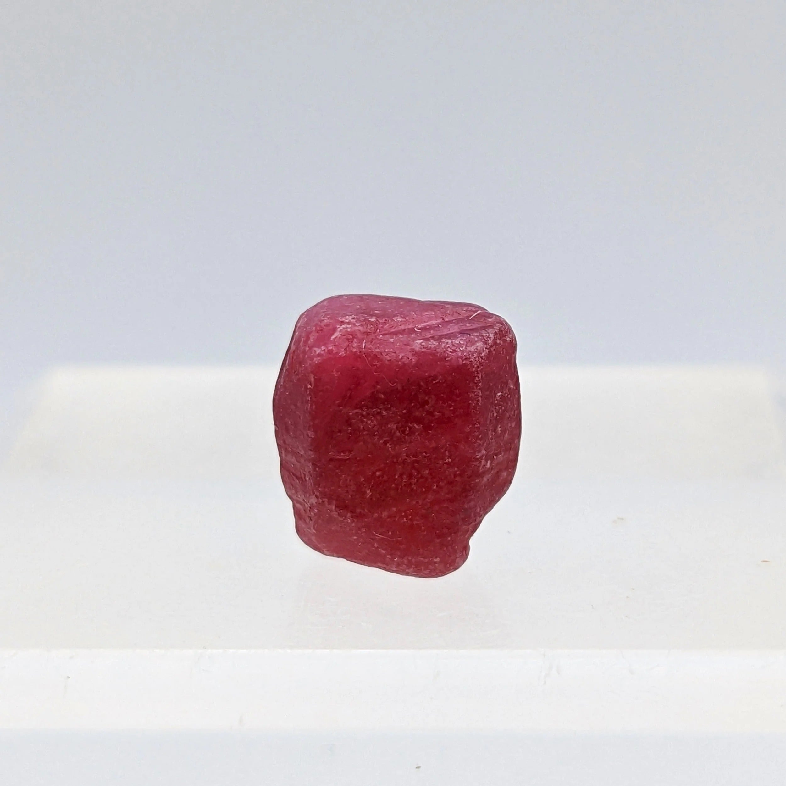 RUBY CRYSTALS – Red Corundum from Madagascar – UV Reactive Hexagonal Crystals