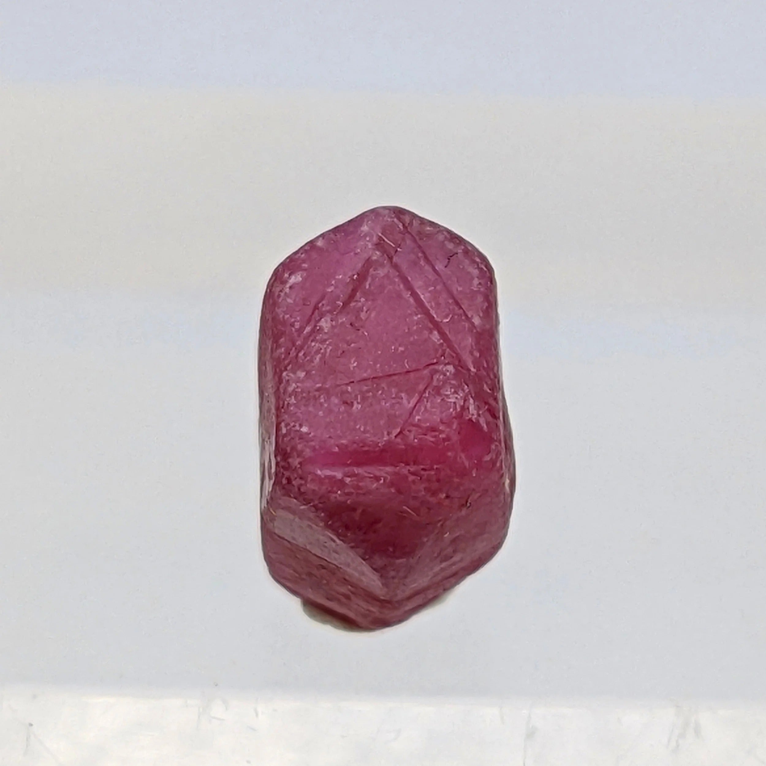 RUBY CRYSTALS – Red Corundum from Madagascar – UV Reactive Hexagonal Crystals