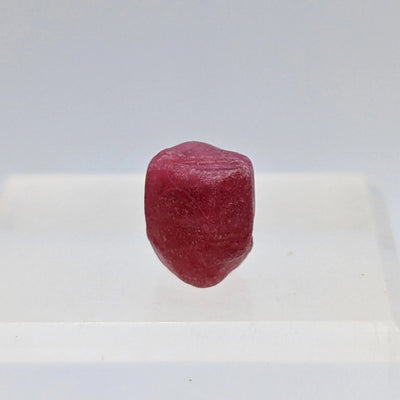 Hexagonal ruby crystal specimen from Ampanihy District, Madagascar