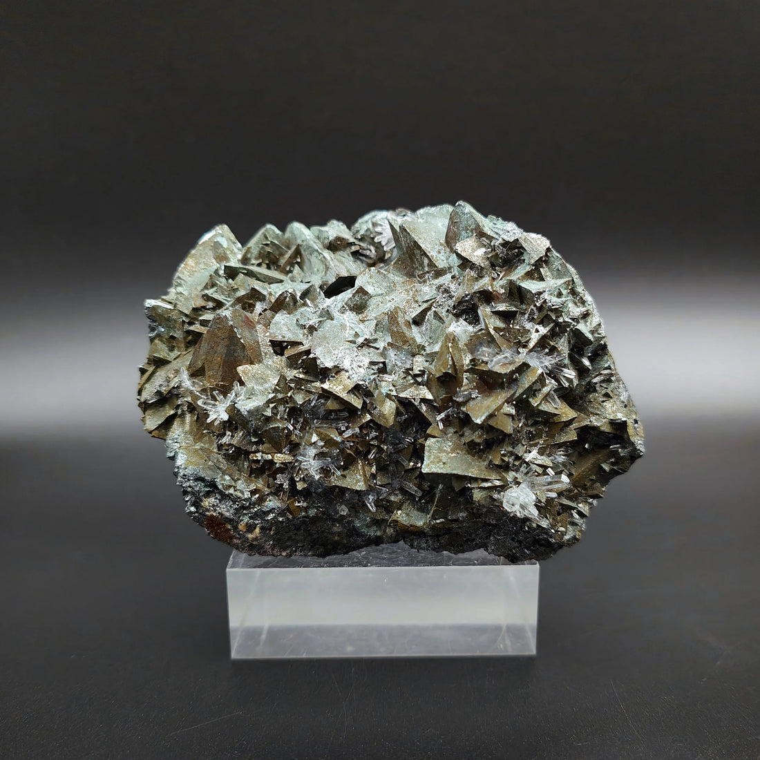 TETRAHEDRITE & QUARTZ – Historic Mineral Association from Casapalca, Peru (1970)