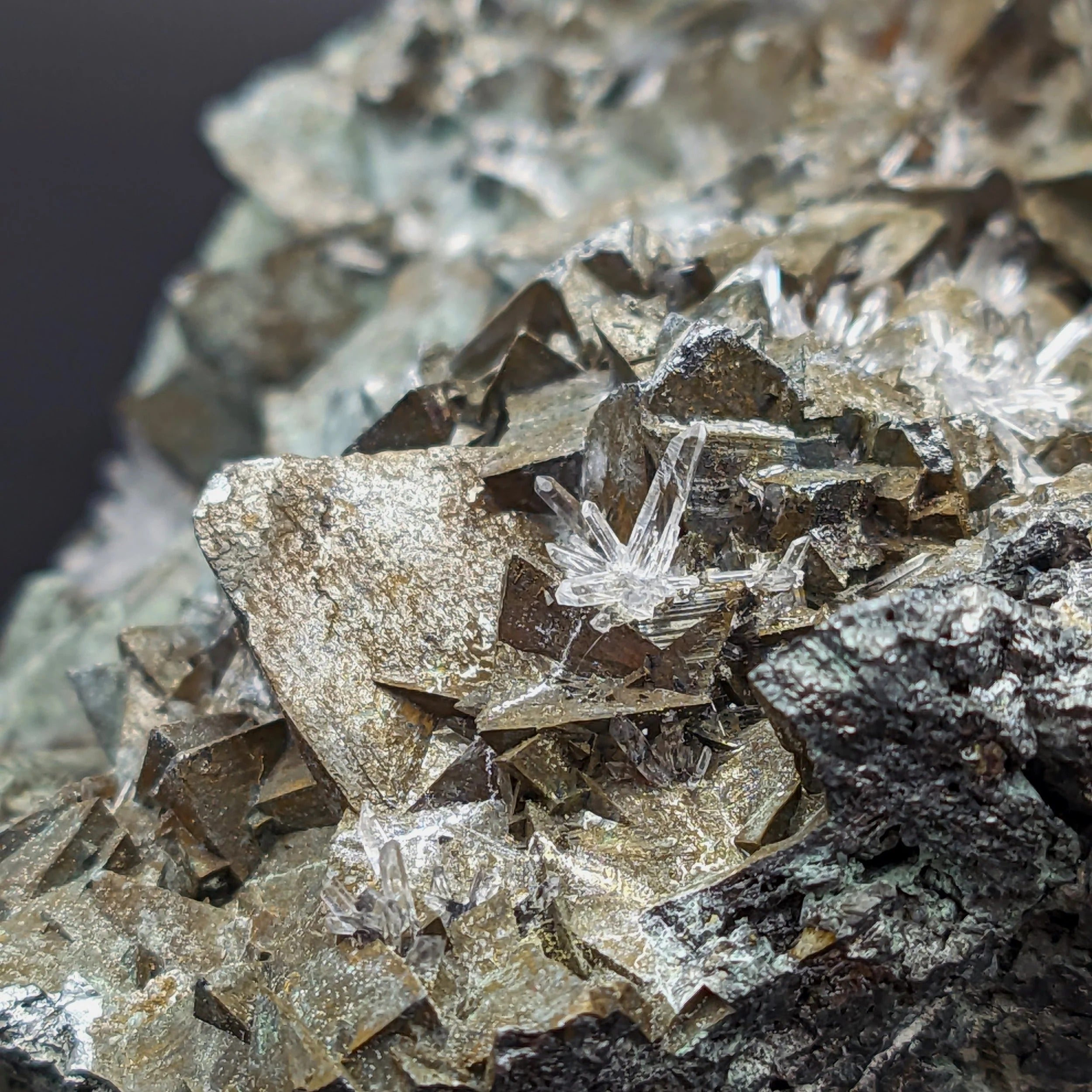 TETRAHEDRITE & QUARTZ – Historic Mineral Association from Casapalca, Peru (1970)