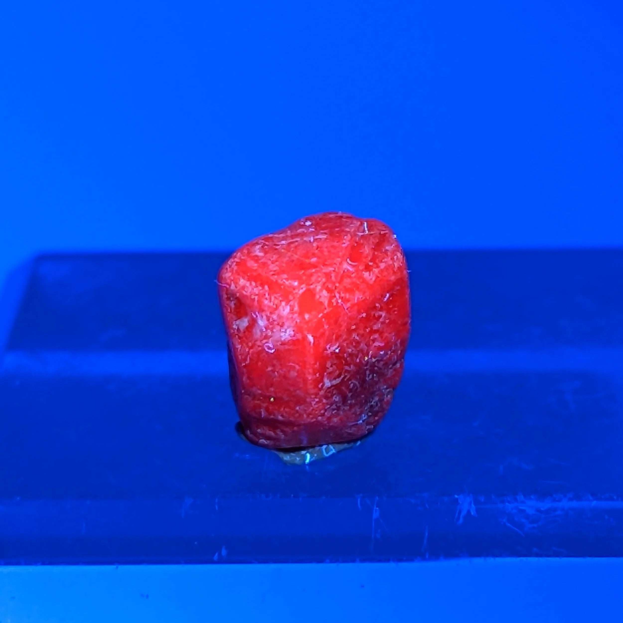 RUBY CRYSTALS – Red Corundum from Madagascar – UV Reactive Hexagonal Crystals