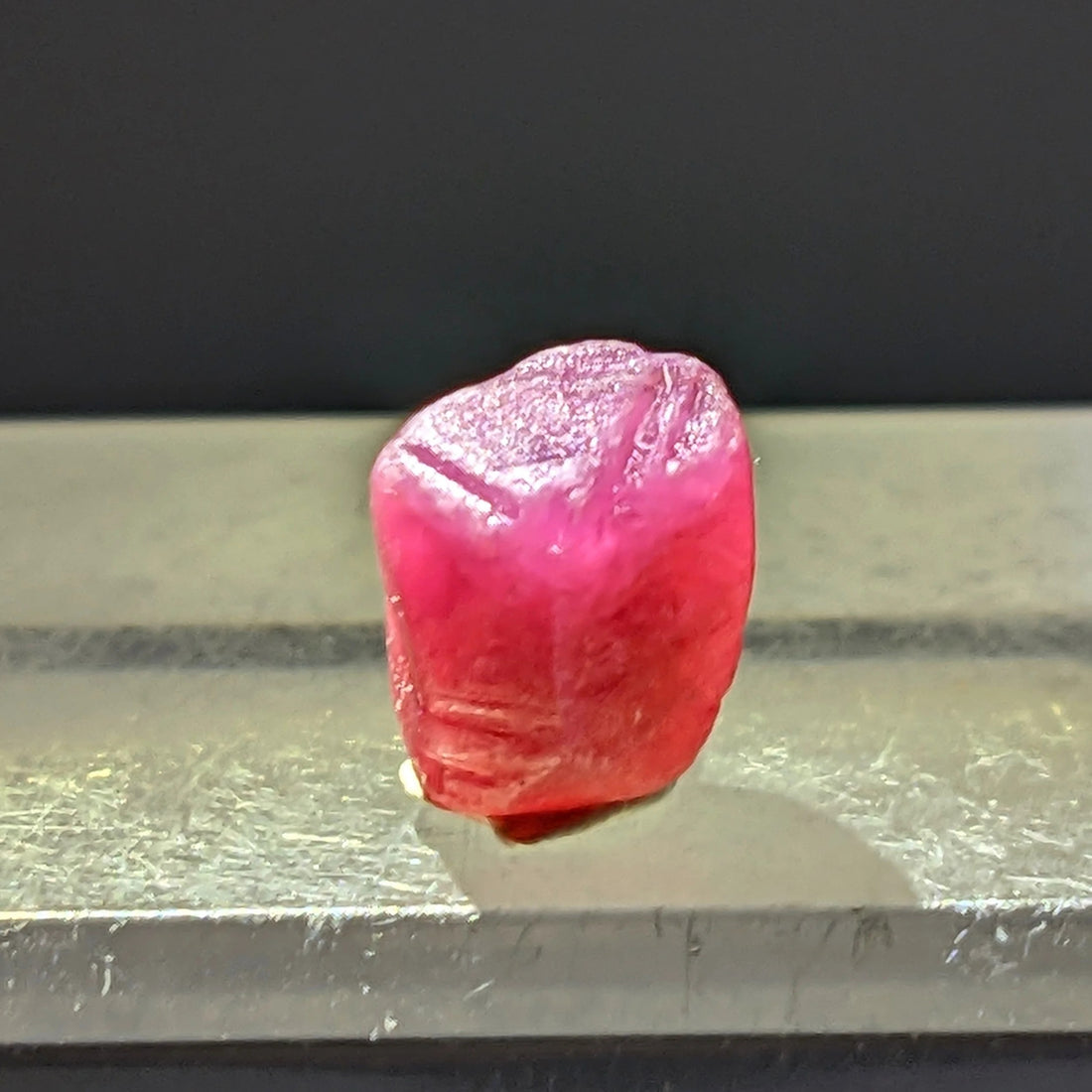 RUBY CRYSTALS – Red Corundum from Madagascar – UV Reactive Hexagonal Crystals
