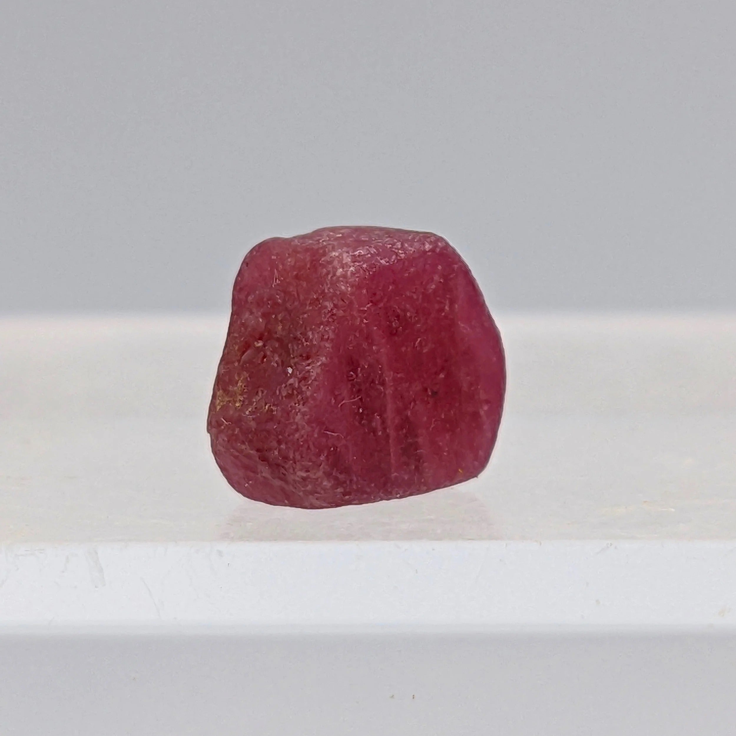 RUBY CRYSTALS – Red Corundum from Madagascar – UV Reactive Hexagonal Crystals